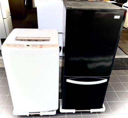 単身用家電を激安販売！冷蔵庫と洗濯機セットで15,000円〜3,8000円 